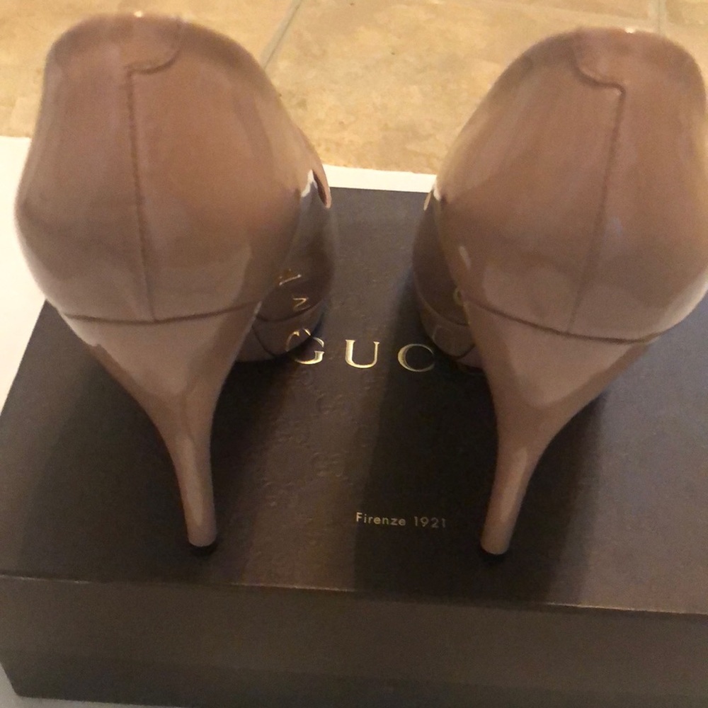 Authentic Gucci Platform Pumps - image 3